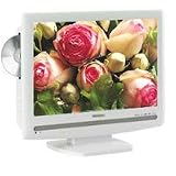  : Toshiba 19LV506 19-Inch 720p LCD HDTV with Built-in DVD Player (White)