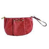PRADA ： プラダG金具おリボン付きポーチ　ピンク(ROSA)  (1N1551) 並行輸入 PRADA ポーチ