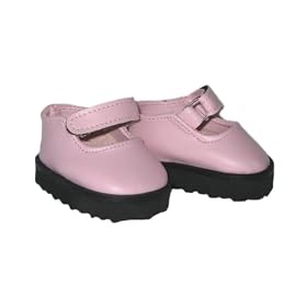 Light Pink Mary Janes for American Girl Doll or Bitty Baby