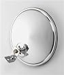 8.5" Offset Chrome Convex Truck Mirror for Peterbilt and Freightliner