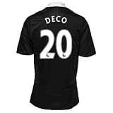 08-09 CHELSEA AWAY JERSEY DECO + FREE SHORT (SIZE M)