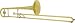 Bach TB200 Series F Attachment Trombone, Lacquer TB200 Lacquer Straight Trombone