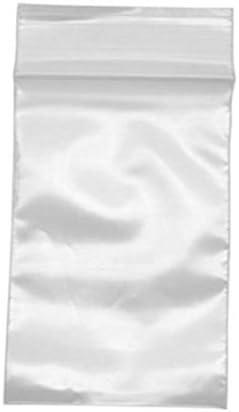 Linkings 500 Count Resealable Zipper Poly Bags Storage Poly Bags Clear Home Tool