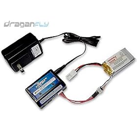Draganflyer RC Helicopter Lithium Battery Balance Charger and Draganflyer Battery with Power Supply... by Draganfly Innovations Inc