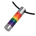 Gay Lesbian Rainbow FILM Pride Stainless Steel Pendant