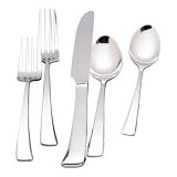 Reed & Barton EveryDay New Attitude 18/10 Stainless Steel 45-Piece Flatware Set, Service for 8
