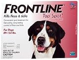 Frontline Top Spot 89-132-lbs 3 Doses (red) (Three Dose (3-applications))