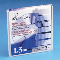 1-pack 5.25 1.3GB Rewrite Optical Disk
