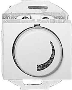 Merten 572529 Einbau-NV-Halogen-Dimmer f&uuml;r induktive Last, 20-500 VA, lichtgrau