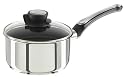 Tefal Equinox Stainless Steel Saucepan and Lid, 16 cm