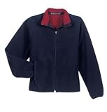 NEW Port Authority - Ladies Tiger Mountain Fleece Jacket Navy/Red-S