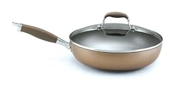 Anolon Advanced Bronze Collection Hard Anodized Nonstick 12-Inch Covered Deep Skillet