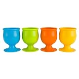 Zak Designs Multi-Color Egg Cups, Set of 4