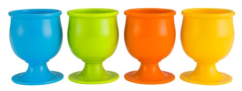 Kitchen: Zak Designs Multi Color Egg Cups, Set of 4