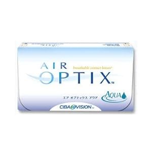 【クリックで詳細表示】チバビジョン エアオプティクスアクア(6枚入り) 2週間使い捨てコンタクト