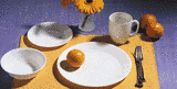 Corelle Livingware 12-1/4-Inch Serving Platter, Winter Frost White