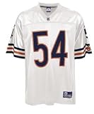 Brian Urlacher Chicago Bears Adult White NFL Equipment Replica Football Jersey By Reebok
