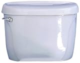 American Standard 4099.100.165 Yorkville Pressure Assist Flushometer Toilet Tank with Coupling Components, Silver (Tank Only)
