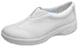 Cherokee"Samba" White Leather Slip On Nurses Shoe - Slip Resistant!