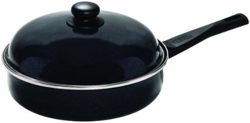 Cinsa 311705 Induct Ware Non-Stick Deep Fry Pan with Lid, 2-1/2-Quart