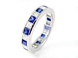 DIAMOND SAPPHIRE BAND
