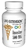 Inosine, 500 mg, 60 capsules