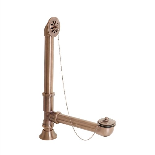 bathtub stoppers Discount Giagni T-CDRN-ORB Chain Stopper Drain Bathtub Part