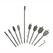 Complete Wood-Boring - Spade Bit Set - 8 Bits 3/8 to 1-1/4 BONUS 12 Extension