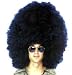 Black Super Size Jumbo Afro Costume Wig