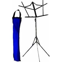 West Music Wire Music Stand with Bag (black)