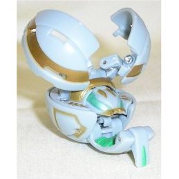 Bakugan Battle Brawlers B2 Bakuswap LOOSE figure Grey Haos BEE STRIKER - 500G