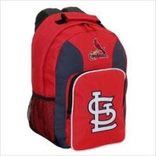 St. Louis Cardinals ALL Black Youth MLB Baseball Team Sports Backpack