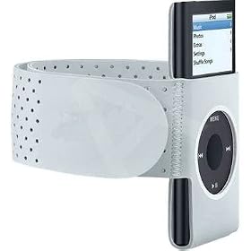 U-Bop SportsGRIP Armband Holder | Apple iPod Nano 1st & 2nd Generation | Grey