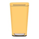 Oxo Good Grips Yellow Steel Rectangular Trash Can, 8-Gallon