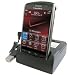 USB Sync Dual Cradle DeskTop Charger BlackBerry Storm 9500 9530 - with 2nd Battery Charger