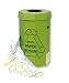 Acorn Green Bin For Recycling Waste Capacity 60 Litres 360x Ref 402565 pack 5