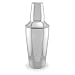 3 Piece Polished Stainless Steel Cocktail Shaker 20 oz.