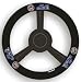 New York Mets Leather Steering Wheel Cover