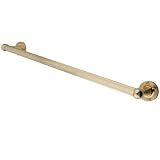 Kingston Brass Georgian 24" Grab Bar, Polished Brass