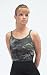 Woimen's Spaghetti Strap Tank Top in Woodland Camo