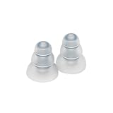Etymotic Research ER38-15SM 3-Flange Replacement Eartips - Small - 10 Pack - Frost