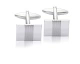 Stripe Detail Design Fashion Cufflinks 10194