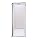 Aleco 477434 Nylon Heavy Duty One-Zip Pan Rack Cover, 64" Length x 23" Width x 28" Height, White