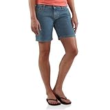 Carhartt WB063 Women's Curvy-Fit Denim Short
