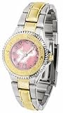 South Florida Bulls Competitor Ladies Watch with Mother of Pearl Dial and Two-Tone Band