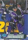 Eric Manlow, Indianapolis Ice Autographed Card