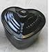 Read Le Creuset Stoneware Heart Ramekin with Lid, 10 cm Satin Black Details Le Creuset Stoneware Heart Ramekin with Lid, 10 cm Satin Black