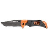 Gerber 31-000754 Bear Grylls Survival Series Scout, Drop Point Knife, Serrated