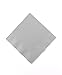 Beverage Size Napkins, Silver Grey, 50-Pack 9 7/8in x 9 7/8in