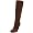 Dark Brown Suede